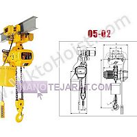 چرثقیل چهار کاره – 5 تن چرثقیل چهار کاره – 5 تن